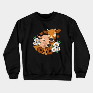 Xoxo Cow Love Crewneck Sweatshirt